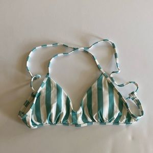 Eidon NWOT striped bikini top